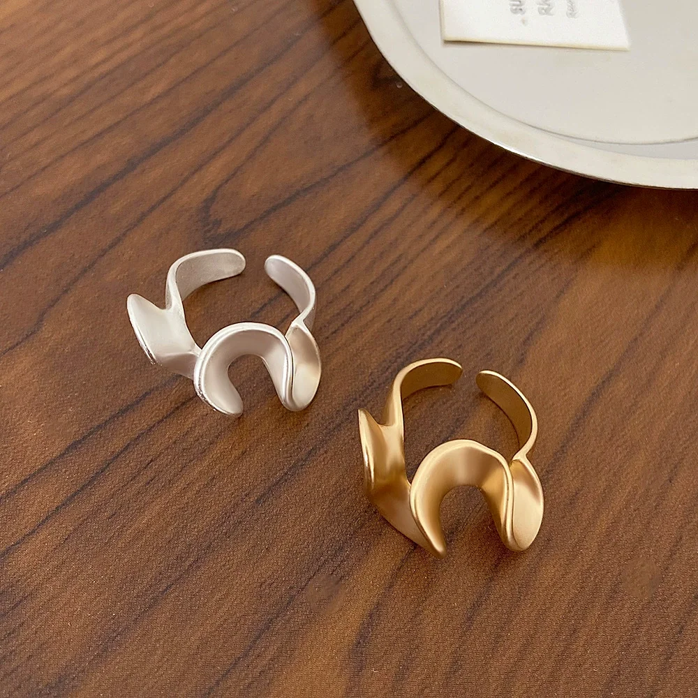 Wave Gold Plated Ring