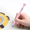 Diamond Painting Acrylic Pink Rod White Tip Twister Point Drill Pen