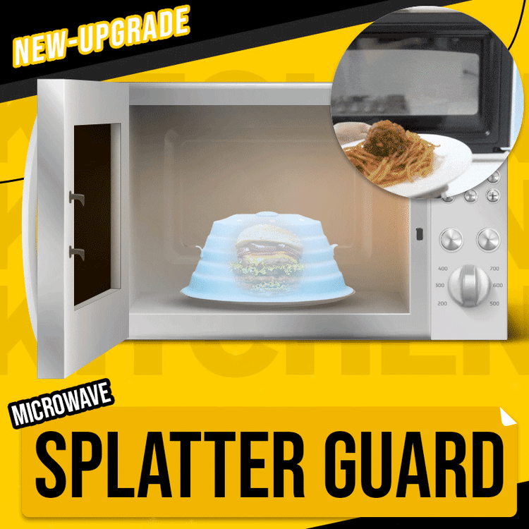 New-Upgrade Microwave Splatter Guard