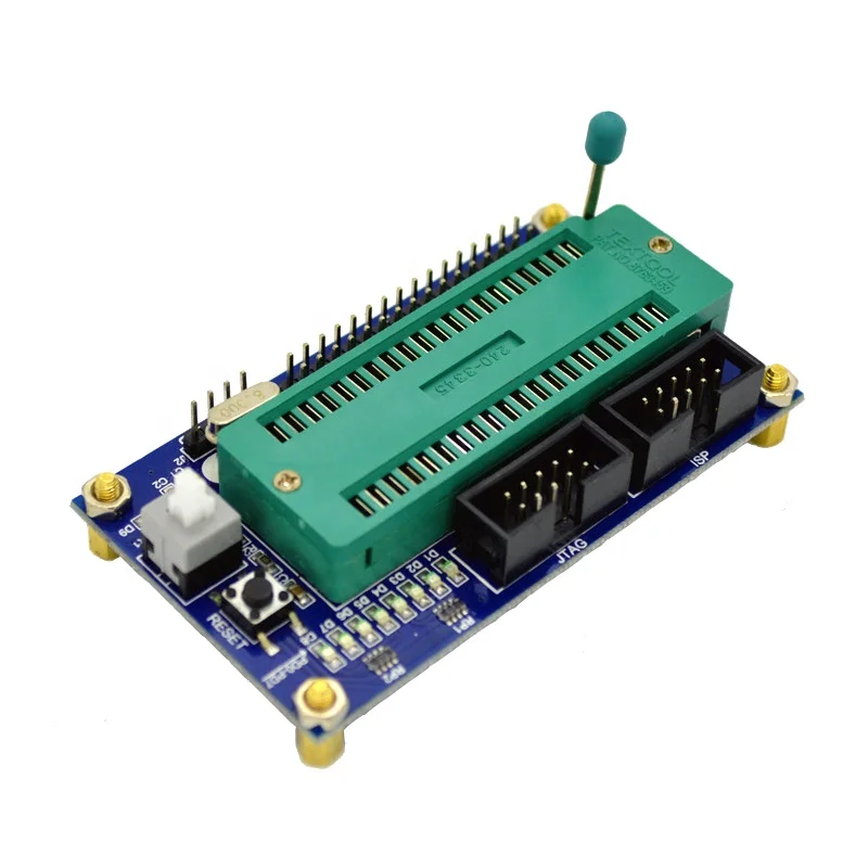 Atmega16 System Board AVR ISP Programmer Microcontroller Board ISP JTAG Interface Programming Socket