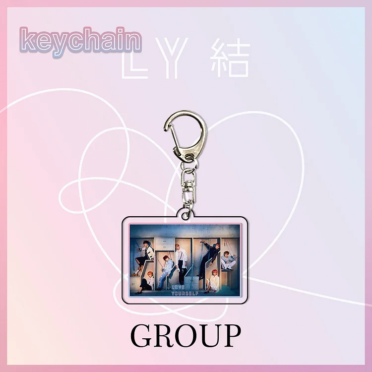 BTS Love Yourself 結 'Answer' Keychain