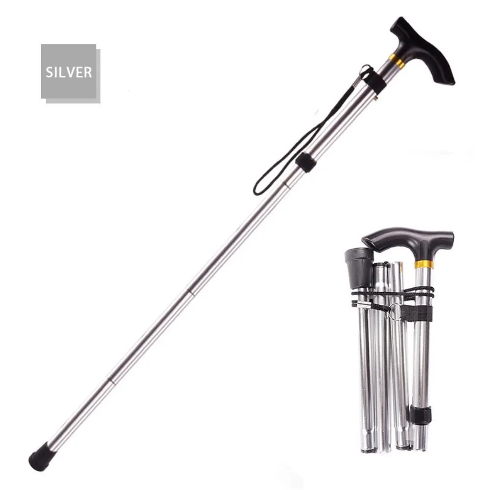 Super Light Portable Easy Folding Walking Cane