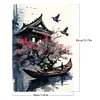 Watercolor Architecture-Paint by Numbers Acrylic Painting 30*40CM(Watercolor)
