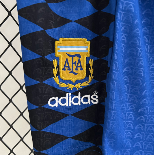 1994 Argentina Away Kids Kit Football Jersey Thai Quality