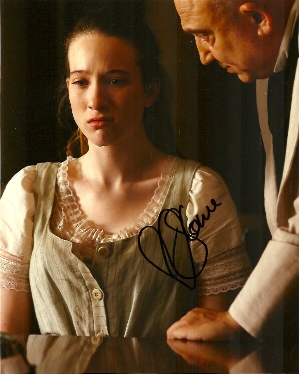 Once Wonderland Sophie Lowe Autographed Signed 8x10 Photo Poster painting COA