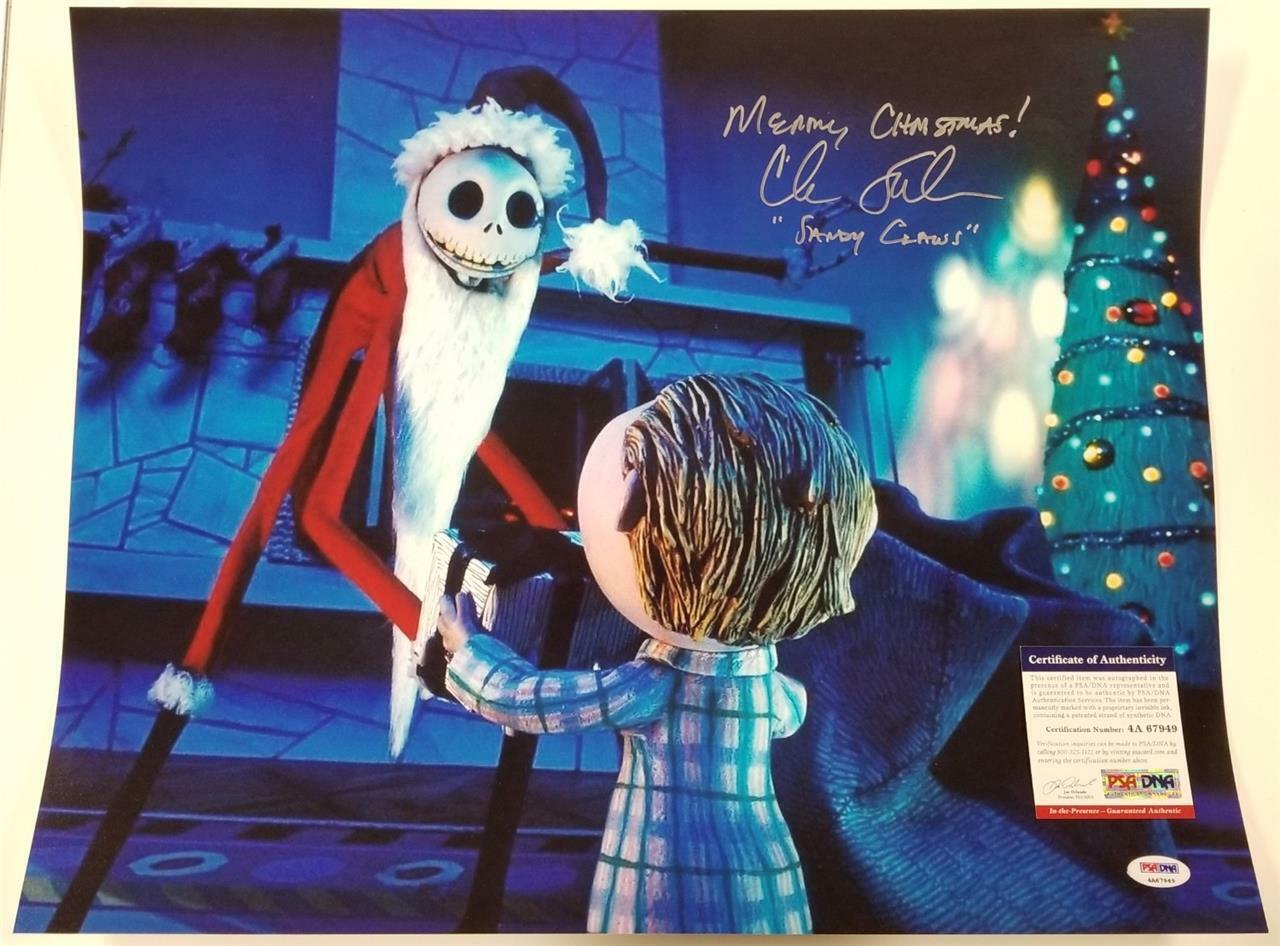 Chris Sarandon signed 16x20 Photo Poster painting #5 Nightmare Jack Skellington B ~ PSA/DNA COA