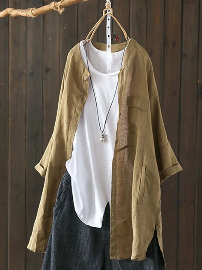 Womens Loosen Casual Shirt & Tops