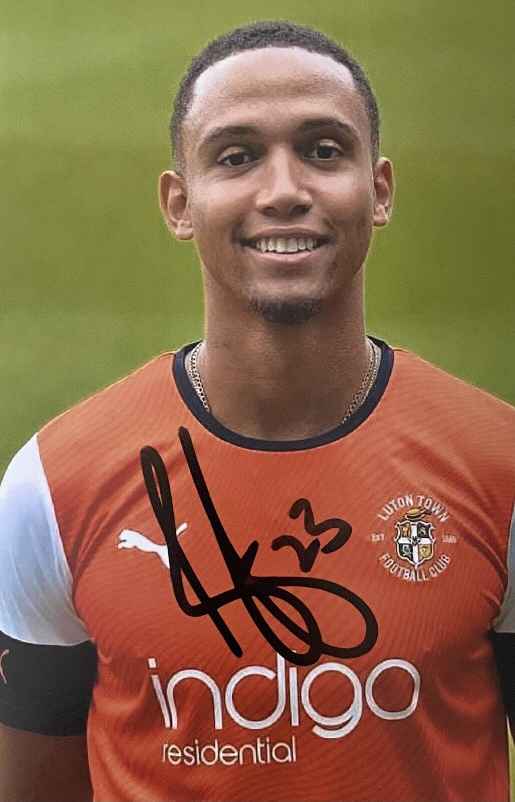 Brendan Galloway Genuine Hand Signed Luton Town 6X4 Photo Poster painting