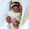 [New Series 2024] 20'' Super Lovely African American Cloth Body Reborn Baby Girl Doll Named Yersser - RBBI-Myrebornbabydoll&reg; Myrebornbabydoll&reg;