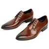 Classic Men's Formal Derby Leather Dress Shoes