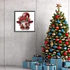 >SALE<5D DIY Partial Special Shaped Drill Diamond Painting Valentines Day Gnome30x30cm