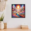 5D DIY Full Round Drill Diamond Painting Landscape Kit Home Decor Art 30x30cm