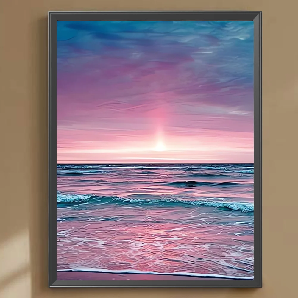 Diamond Painting - Full Round Drill - Seaside Scenery(Canvas|30*40cm)
