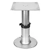 [US Local Warehouse] Pneumatic Table Leg Base Detachable 3-Level Adjustable Aluminum Alloy Table Base