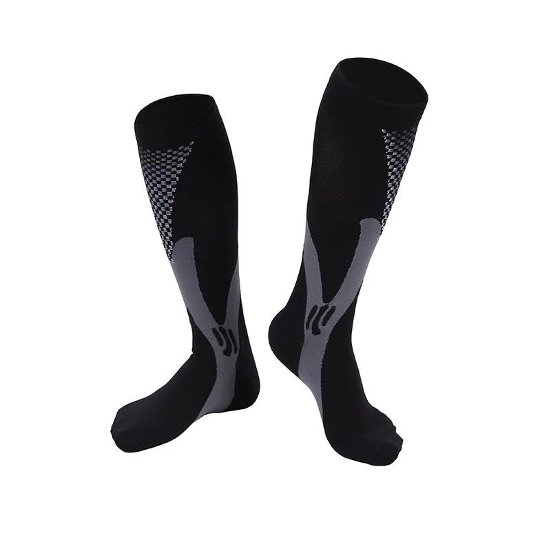 3 Pairs  Magic Compression Elastic Socks Men And Women Riding Socks Football Socks, Size: XXL