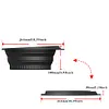 Silicone Face Ice Bath Bowl Folding Cold Plunge Basin Built In Icetray Skin Care
