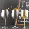 Unbreakable Durable Stainless Steel Wine Glasses