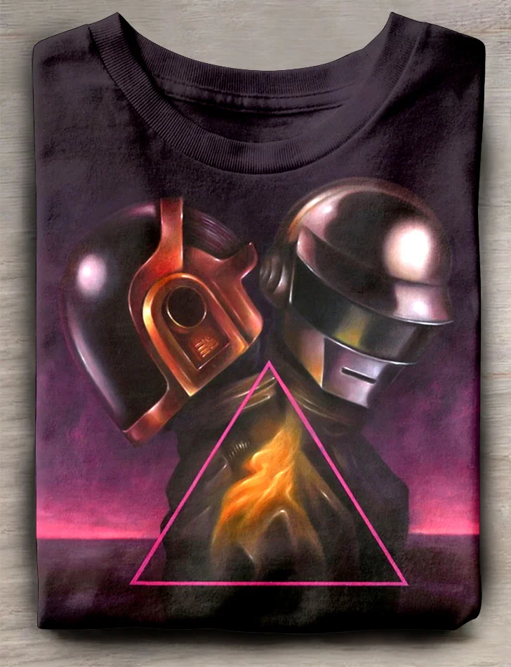 Eagerlys Daft Punk T-shirt Eagerlys