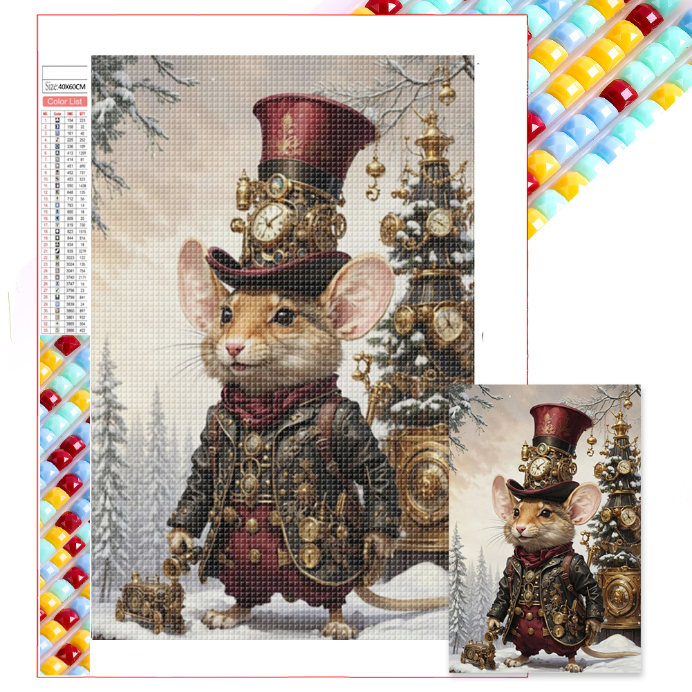 Flowers In Oil Painting 40*60cm(picture) full square drill diamond painting