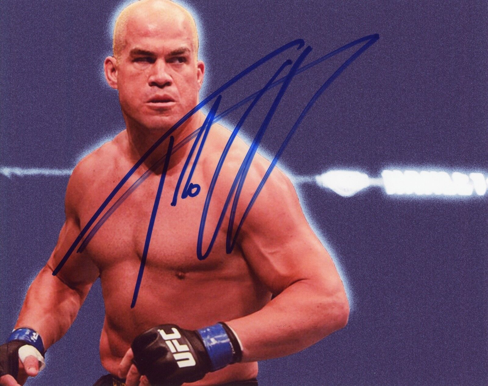 ~~ TITO ORTIZ Authentic Hand-Signed UFC MMA