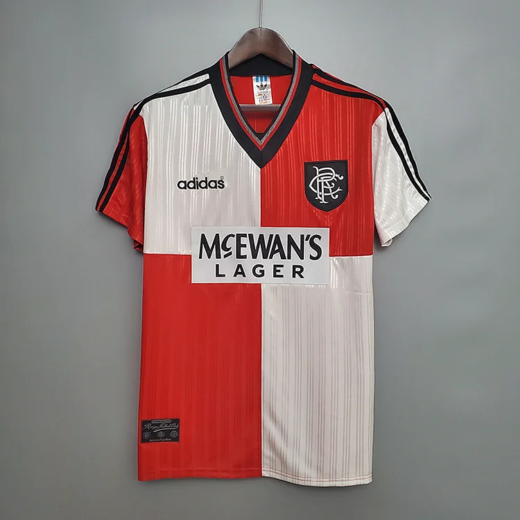 Rrtro 1995-96 Rangers Away Jersey
