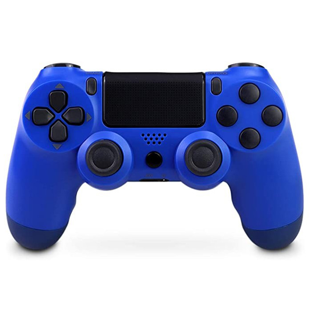 

Bluetooth-compatible Wireless Game Controller Gamepad for PS4, Midnight blue note snowflake key with logo, 501 Original