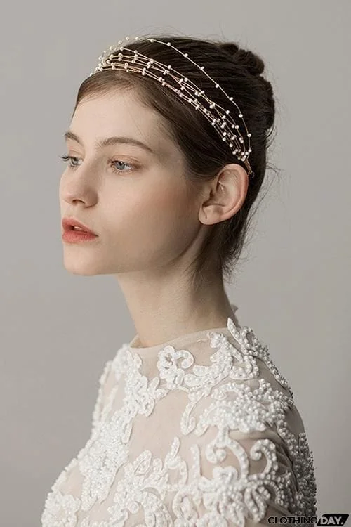 Mini Pearl Layer Hair Band