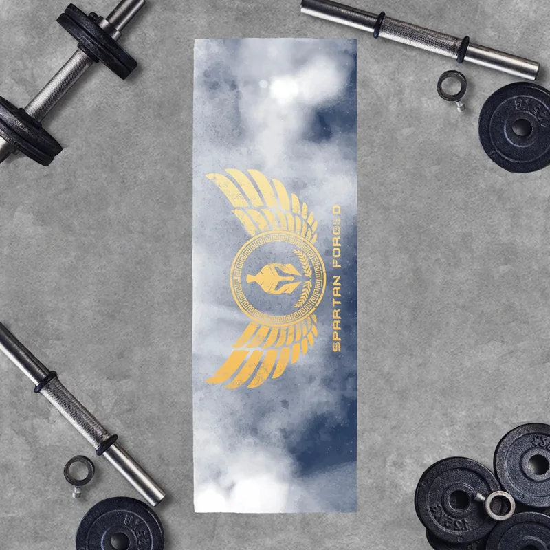 Spartan Forged Graphic Workout Cooling Towel tacday