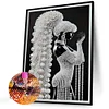  Pearl Lady-Crystal Rhinestone Diamond Painting