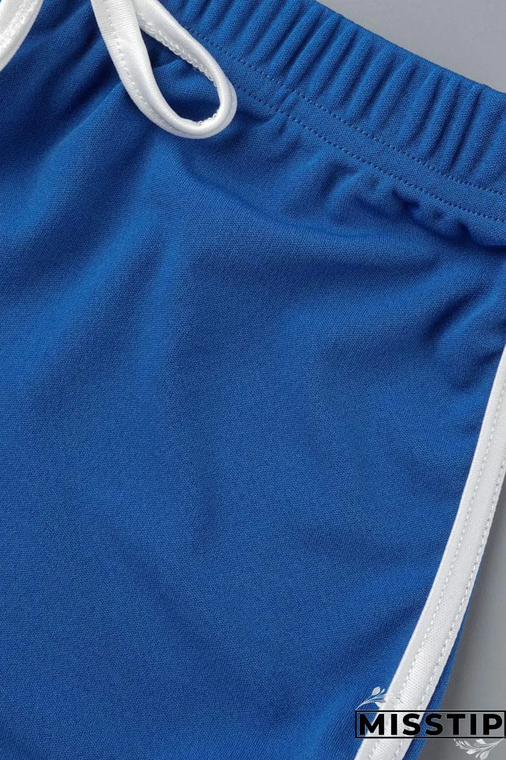 Green Fashion Casual Solid Patchwork Backless Halter Sleeveless Two Pieces