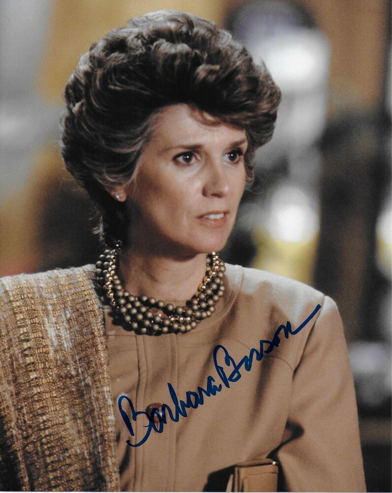 Barbara Bosson Signed 8x10 Photo Poster painting