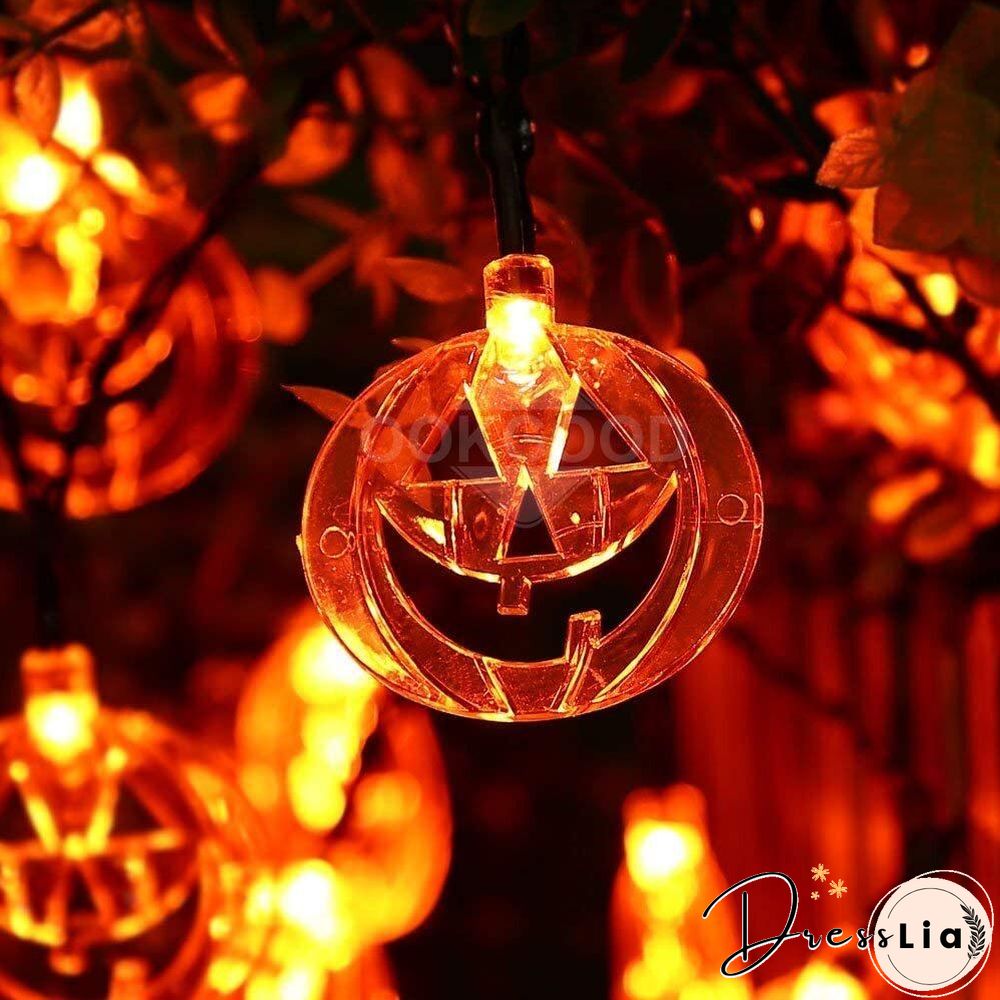 Halloween Themed LED String Lights With Remote Control