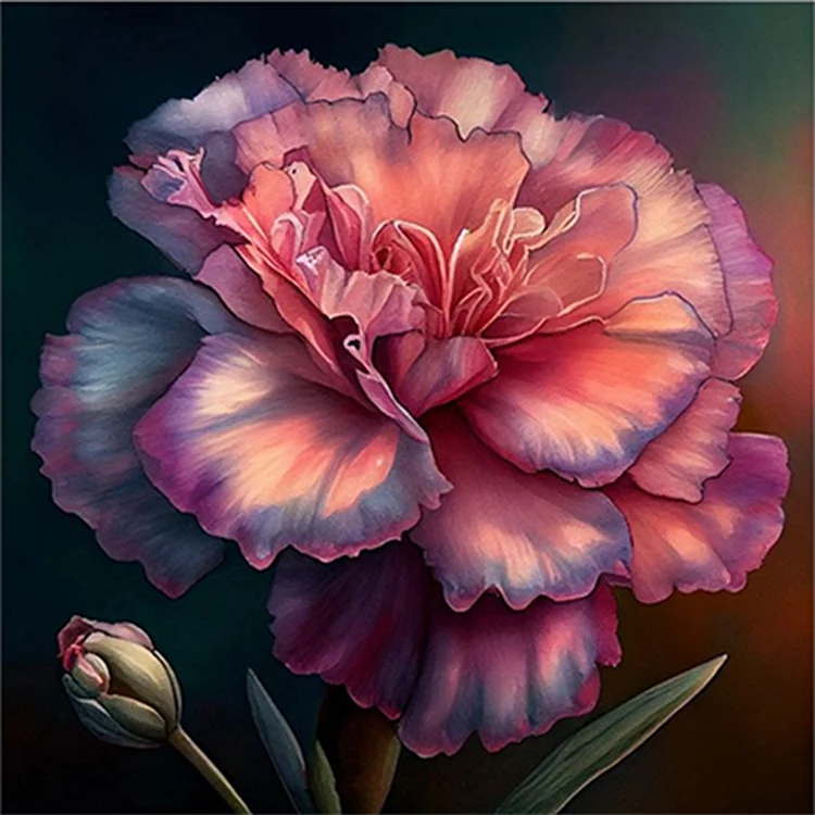 Hibiscus Flower - Painting By Numbers - 40*40CM gbfke