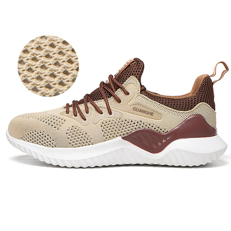 New Sport Safety Shoes Men Indestructible Work Shoes Boots Lightweight Work Sneakers Male Steel Toe Shoes Anti Puncture Boots