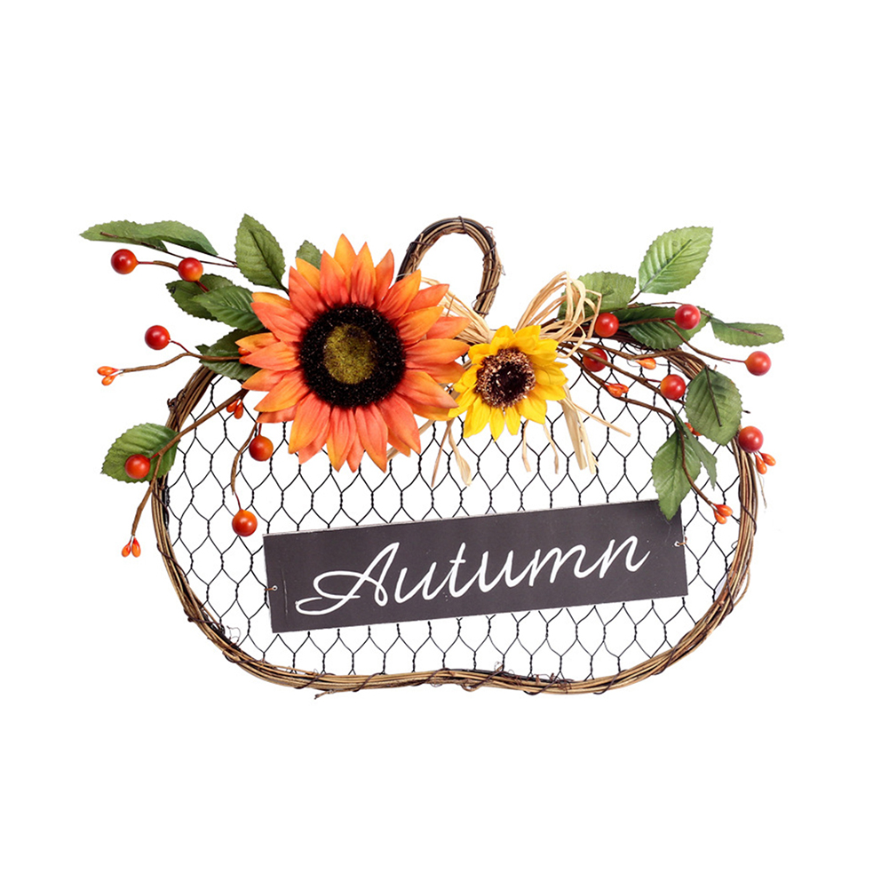 

Halloween Stereo Hanging Sunflower Wire Mesh with LED Light Wall Door Decor, 501 Original
