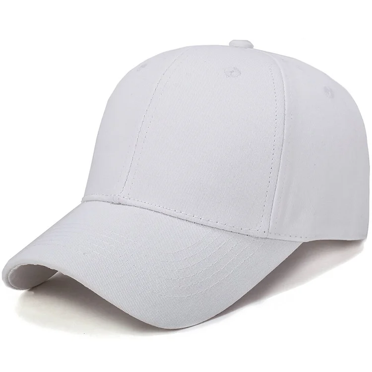 Baseball Hat Cotton Light Board Solid Color Baseball Cap Outdoor Sun Hat Solid Color Summer Adjustable Sports Travel Sunhat WY