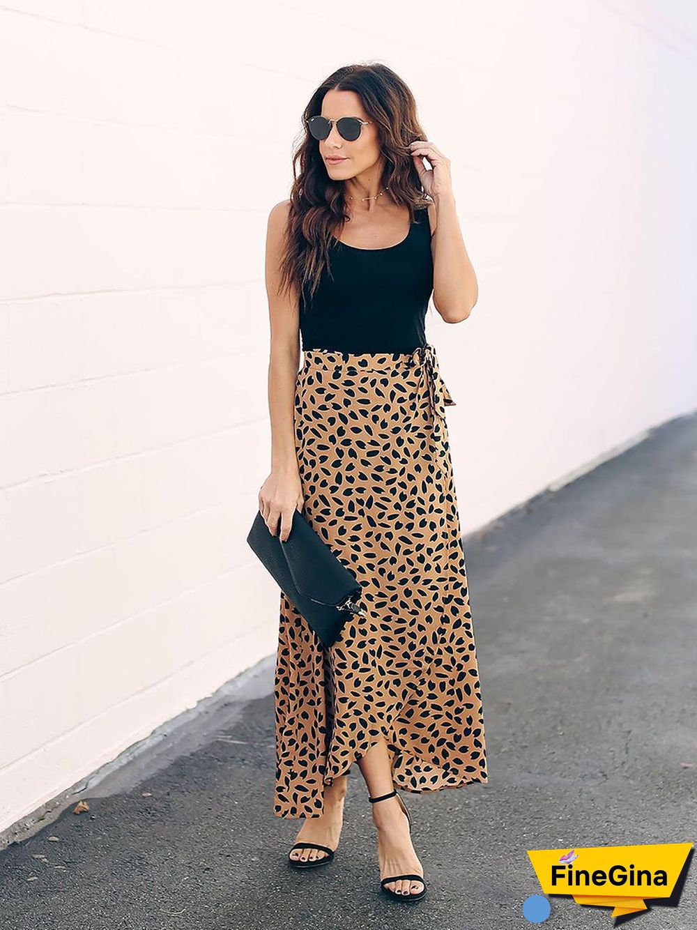 Vacation Floral Printed Skirt