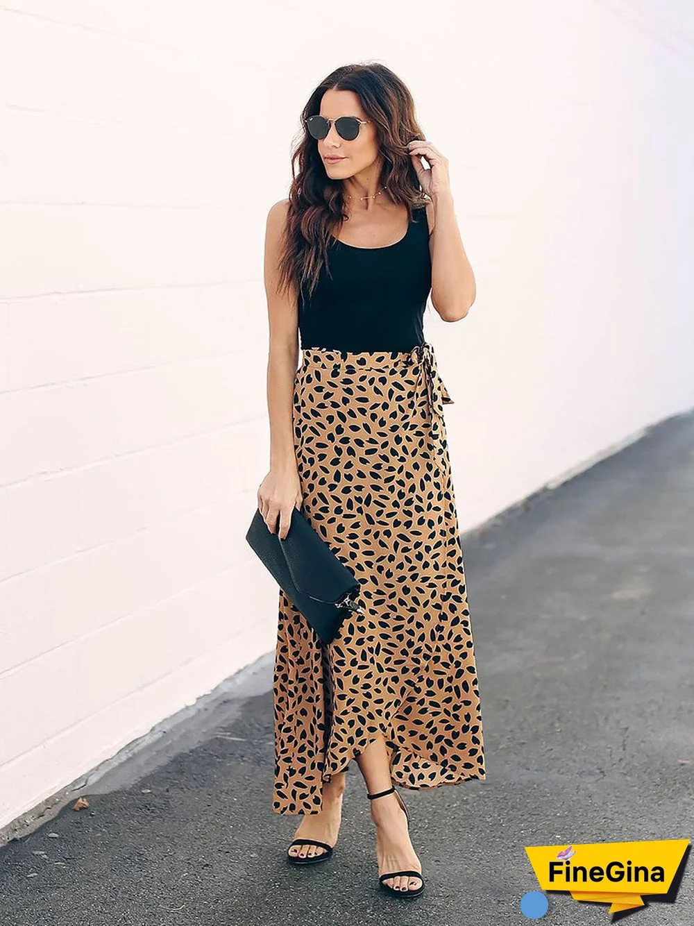 Vacation Floral Printed Skirt