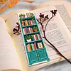 Bookcase DIY 14CT 2 Strand Stamped Cross Stitch Bookmark Set 30x50cm
