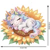 Sonnenblume Einhorn - 5d DIY Bastelornament