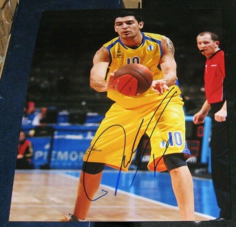 Calos Delfino Augentina SIGNED AUTOGRAPHED 8x10 Photo Poster painting COA Basketball NBA