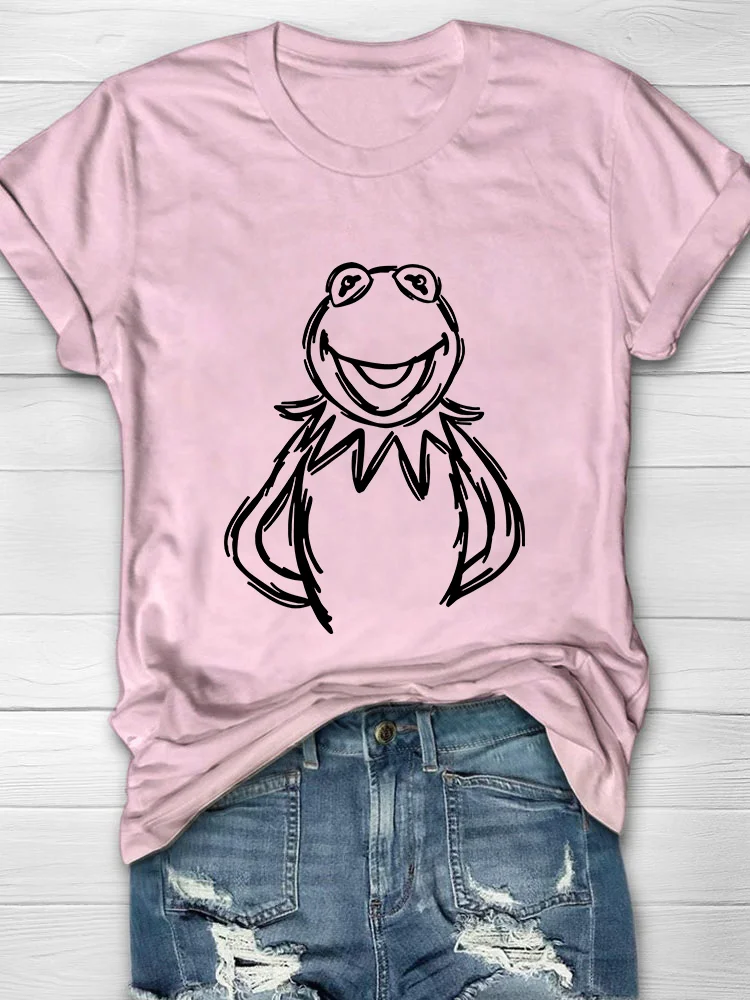 Pupiloves   Kermit Muppets Kermit the Frog T-shirt