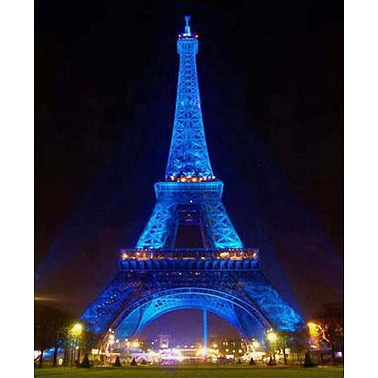 Mosaic  Eiffel Tower Diamond Painting 30*40CM