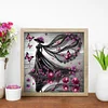 Elegante Dame - speziell geformte Diamond Painting - 30*30cm