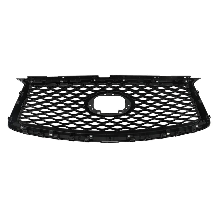 SEBLAFF Front Bumper Grille Chrome Grill without Camera Option Replacement for 2019 2020 2021 2022 2023 QX50