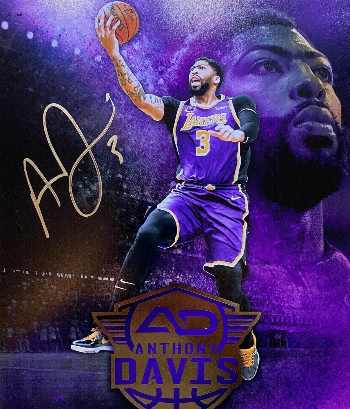 Anthony Davis Autographed Signed 8x10 Photo Poster painting ( Lakers ) REPRINT