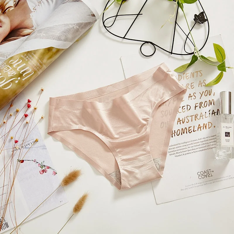 BANNIROU Sports Seamless Briefs Woman Underwear Seamless Female Panties Lingerie For Woman Underwear Wholesale 1 Pcs 2020