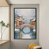 Winter-14CT Stamped Cross Stitch 70*95cm(Big Size) tapestrymarket