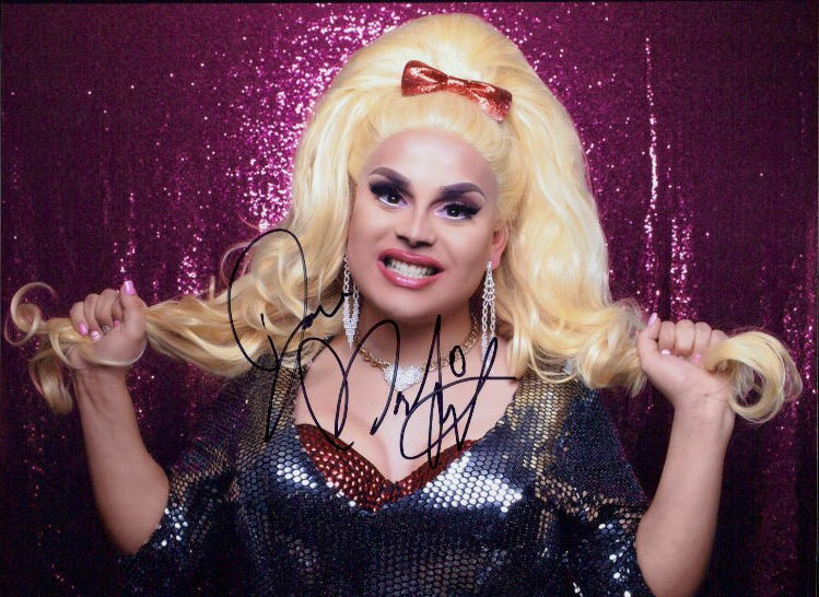 Jaymes Mansfield (RuPaul's Drag Race) signed 8x10 Photo Poster painting In-person