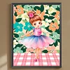 Diamond Painting-DIY Full Round Drill Ballet Girl